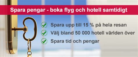 Billiga weekendresor flyg+hotell